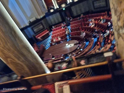 London County Hall South Gallery C13 view from seat photo