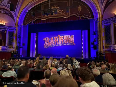 Liverpool Empire Stalls N21 view from seat photo