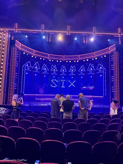 Lena Horne Theatre Orchestra J108 view from seat photo