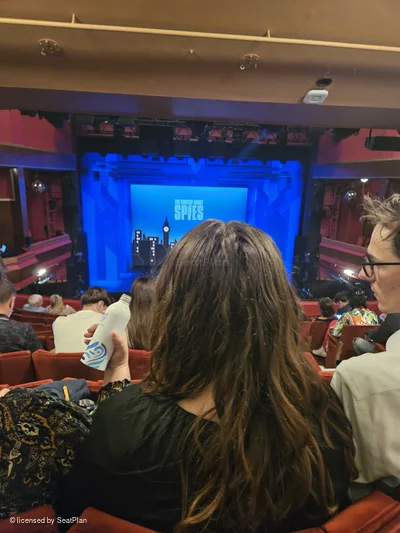 Adelphi Theatre Dress Circle J21 view from seat photo