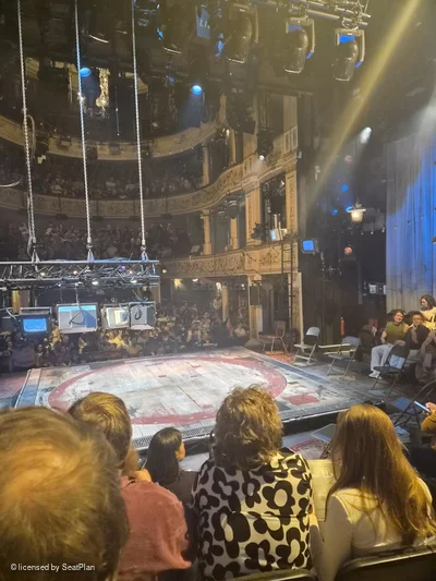 Tom Stoppard Theatre On Stage Seating D13 view from seat photo
