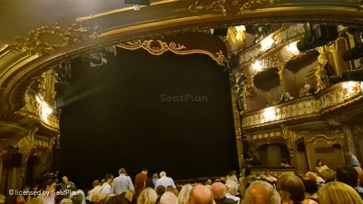 Apollo Theatre Stalls R19 view from seat photo