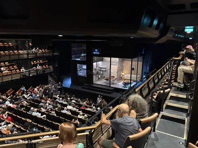 Bridge Theatre Gallery 1 C22 view from seat photo