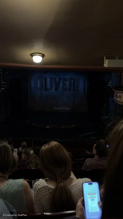 Gielgud Theatre Box F7 view from seat photo