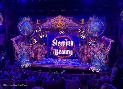 London Palladium Royal Circle D18 view from seat photo