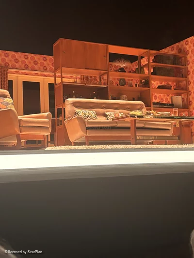 Harold Pinter Theatre Stalls B17 view from seat photo