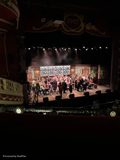 Sunderland Empire Dress Circle A37 view from seat photo
