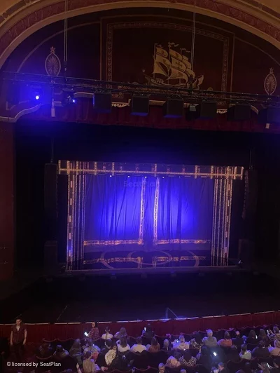 Liverpool Empire Circle A42 view from seat photo