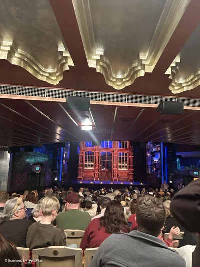 Savoy Theatre Stalls T19 view from seat photo