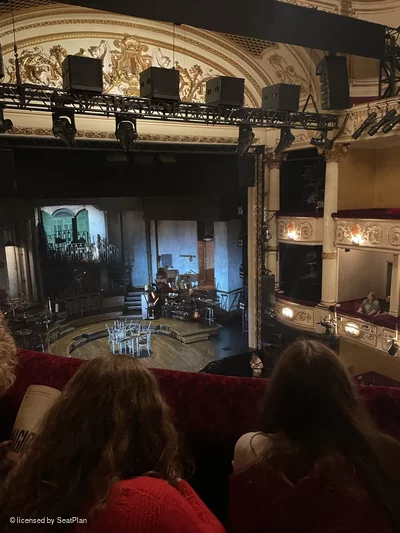 Lyric Theatre Grand Circle B24 view from seat photo