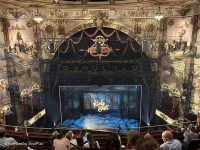 London Coliseum Balcony H25 view from seat photo