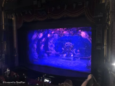 Palace Theatre Circle D10 view from seat photo