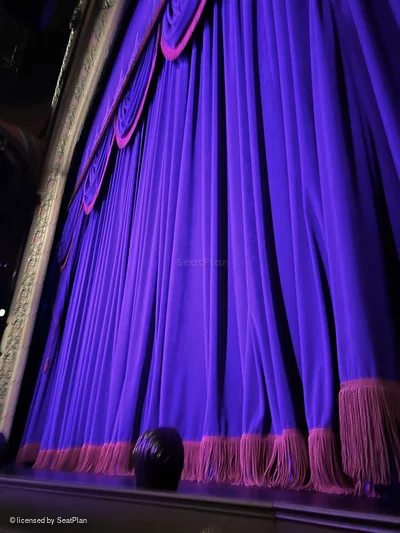 Lyceum Theatre Orchestra A8 view from seat photo