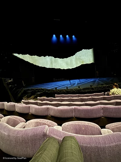 National Theatre - Olivier Stalls F41 view from seat photo