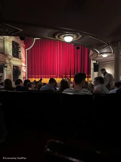 Garrick Theatre Stalls O6 view from seat photo