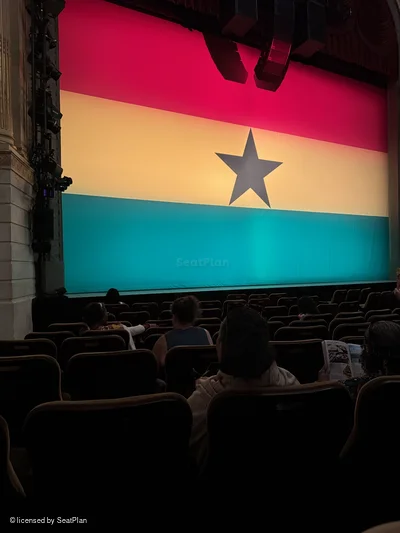 Samuel J. Friedman Theatre Orchestra H123 view from seat photo