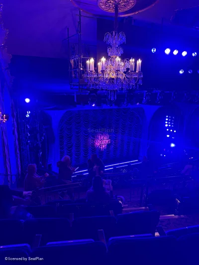 Lunt-Fontanne Theatre Rear Mezzanine F7 view from seat photo
