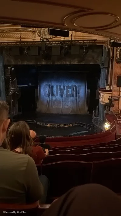 Gielgud Theatre Dress Circle G11 view from seat photo