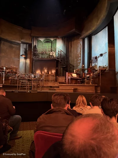 Walter Kerr Theatre Orchestra F2 view from seat photo