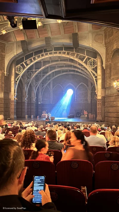 Lyric Theatre Orchestra T22 view from seat photo