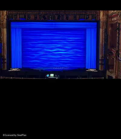Bristol Hippodrome Upper Circle A20 view from seat photo
