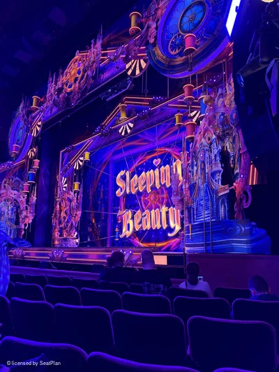London Palladium Stalls G3 view from seat photo