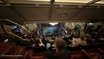 Sondheim Theatre Grand Circle M20 view from seat photo