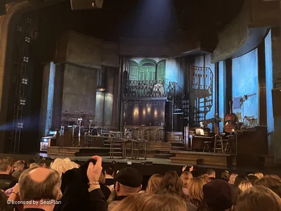 Walter Kerr Theatre Orchestra M14 view from seat photo