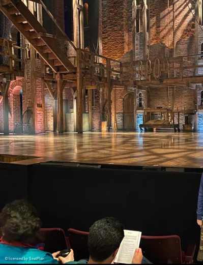 Richard Rodgers Theatre Orchestra E2 view from seat photo