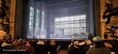 Neil Simon Theatre Orchestra K4 view from seat photo