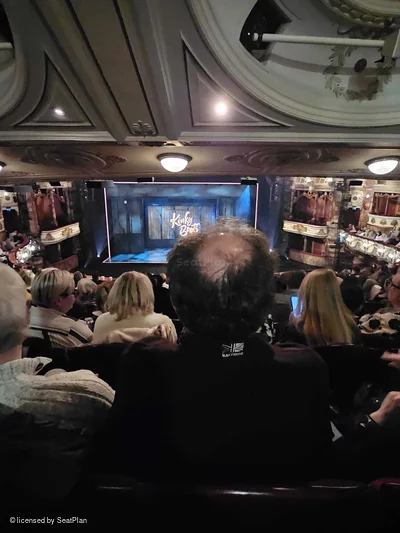 London Coliseum Dress Circle K37 view from seat photo