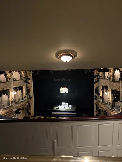 Wyndham's Theatre Royal Circle G14 view from seat photo