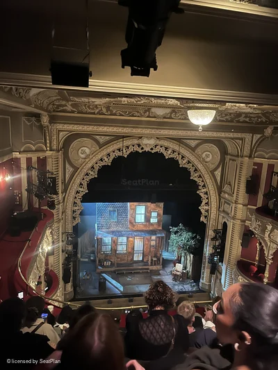 Lyric Hammersmith Upper Circle F20 view from seat photo
