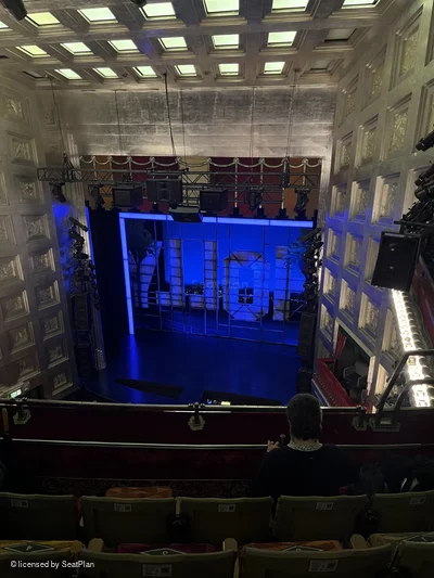 Savoy Theatre Upper Circle D2 view from seat photo