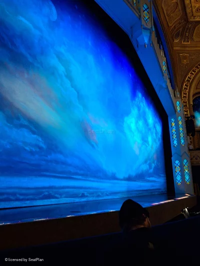Eugene O'Neill Theatre Orchestra B9 view from seat photo