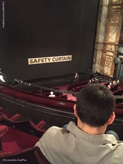 Palace Theatre Grand Circle C30 view from seat photo
