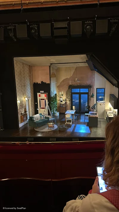 Gielgud Theatre Dress Circle C13 view from seat photo