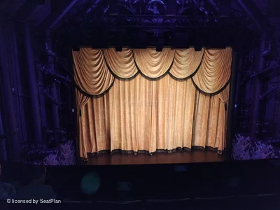 Trafalgar Theatre Dress Circle D17 view from seat photo