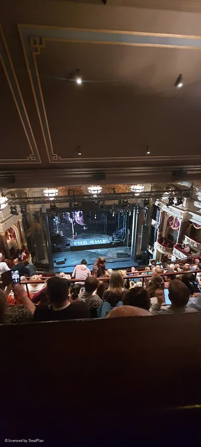 Theatre Royal Drury Lane Balcony K29 view from seat photo