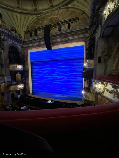 Novello Theatre Dress Circle A4 view from seat photo