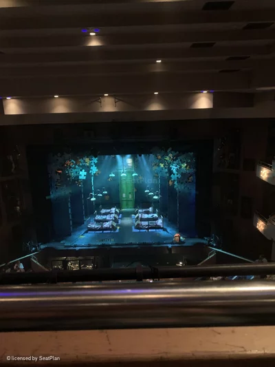 New Victoria Theatre Upper Circle A20 view from seat photo