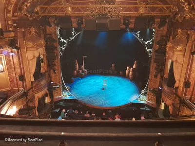Theatre Royal Haymarket Upper Circle A18 view from seat photo
