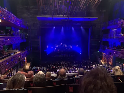 Aylesbury Waterside Theatre Circle 1 E20 view from seat photo
