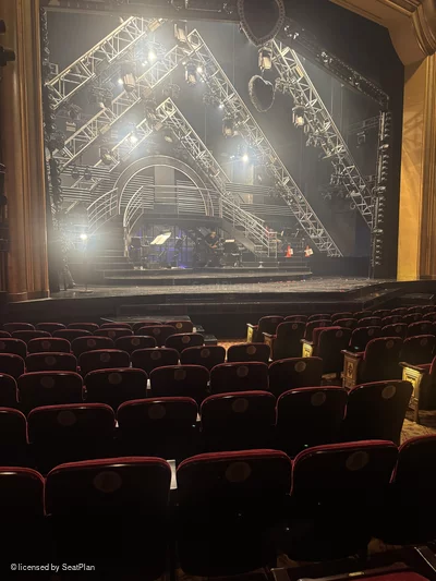 St James Theatre Orchestra K13 view from seat photo