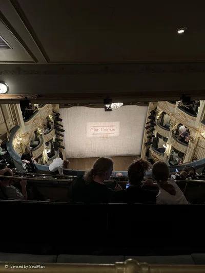 Wyndham's Theatre Grand Circle H18 view from seat photo