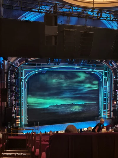 Broadway Theatre Rear Mezzanine A116 view from seat photo