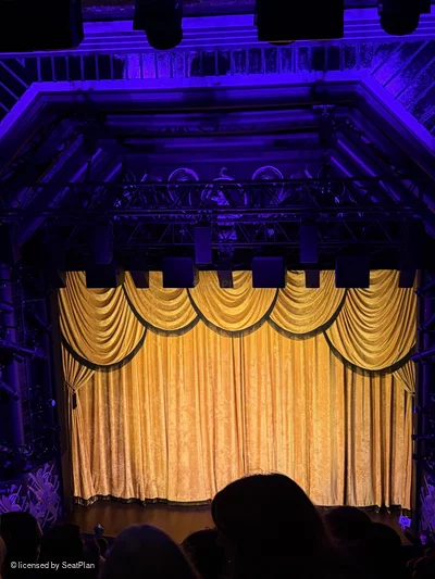 Trafalgar Theatre Dress Circle M5 view from seat photo