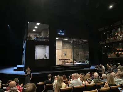 Bridge Theatre Stalls K25 view from seat photo