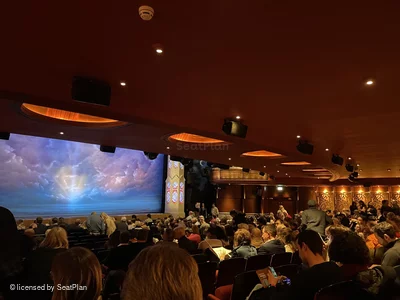 Prince of Wales Theatre Stalls S39 view from seat photo
