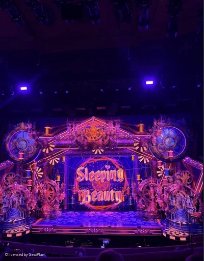 London Palladium Royal Circle E20 view from seat photo